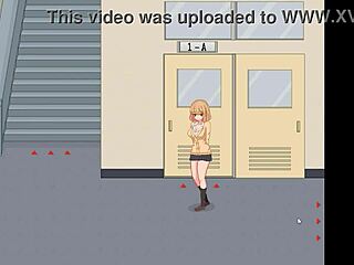 hey, wanna see college lady banging guys in new hentai game?