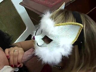 Wow! Renee Richards Takes Massive Tittie Cumshot While Stacey Saran Watches in Lingerie!