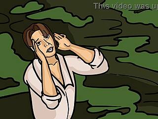 Fairytale prince saves his desperate princess in steamy hentai parody.