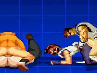 yuri and rin, wanna play this hot hentai game?