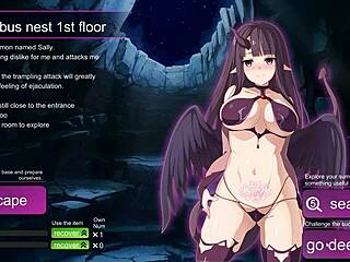 Pretty lady delivers a sensual footjob in Suc Dung Side Story hentai game. Every move teases!