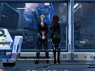 What happens through spacetime 25 in hentai?