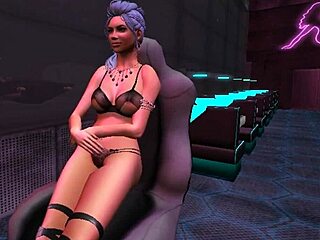 Mera Firelyte at Kitty Club, DANCING as Intergalactic SLUTS in Wild Anime Scene S2E5