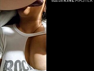 I finish all over her massive chest