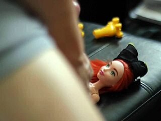 Batgirl Doll DC Tied Up for Cum Shower Blowbang