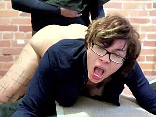 she can’t talk while getting fucked hard and moaning