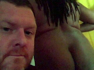 Hey amateur ebony, can I shoot that big ass bent over in homemade POV?