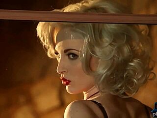 hey, check out carissa white posing sexy in lingerie with her big ass and shaved pussy 😍