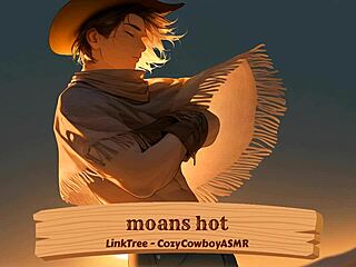 Hot moans during erotic solo orgasm