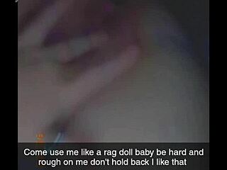 Chubby teen slut gets wet while masturbating solo.