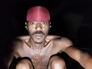 yo, wanna see my skinny roommate work out in the dorm?