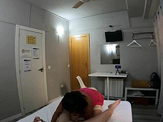 Homemade Sex with Masked Milf Macarena Goes Full-On Red in Steamy Action