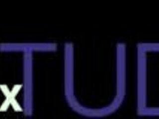 british blonde student nurse tests limits with a wild machine.