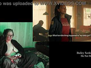 アラン・ウェイク2の裸プレイスルー、パート2、BBWキャラの巨乳とメガネ