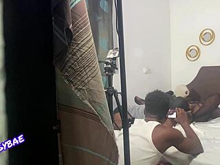 behind the scenes of a porn shoot series with wet pussy and big cock