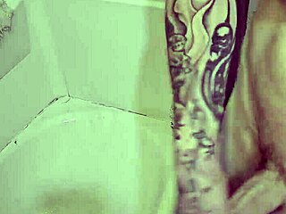 Monster Cock Rubbing In Shower