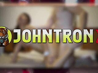 Johntronx Creampies a Chubby Horny Thai Milf