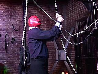 kinky nurses jamie and denise k bang in bdsm dungeon