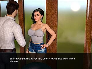 Hell Yeah! Charlotte Takes Charge of Erotic Massages in 3D Game!