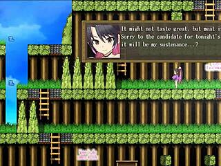 oh man, sakura gozen gets outdoor creampie in hentai game