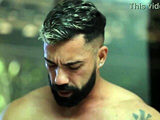 Handsome Masseur's Big Cock in Brunette's Pussy During Massage