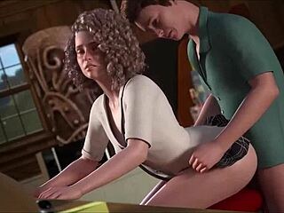 visitei a amiga da minha namorada no trabalho e rolou uma química inesperada com surpresas