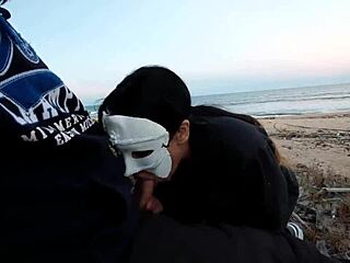 Summer's here, and we're excited to fuck on the beach with anal creampie! 😈