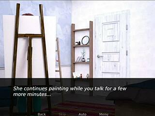 Fat curvy cute girl in 3d porn outfit explores dusklight manor.