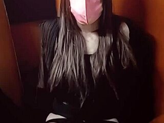 変態日本人レディボーイの静かなオナニーがめちゃくちゃエロい！😜