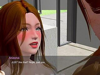 lets play arizona unbridled part 9 with big tits redhead