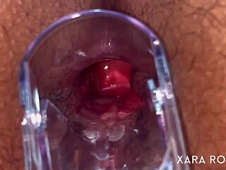 seeing that mature bbw take it deep in hairy anal with speculum