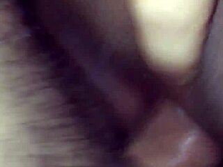 Does this horny dominican girl love getting facials on her wet pussy?