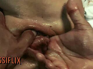 He fucked my tanned latina pussy with big cock until crazy orgasm