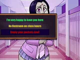 i can't believe how raven schoolgirl's tight ass took my huge shaft in wild anal.