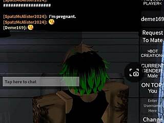 deme169 gets spatz mcallister pregnant in wild roblox session