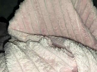 Wow! Stepdaughter Sneaks Under Blanket for Stepfather Blowjob and Wild Fuck!