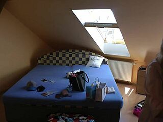 So, we had this wild threesome party backstage with big dick blowjobs, school skirts, and stockings on high heels.