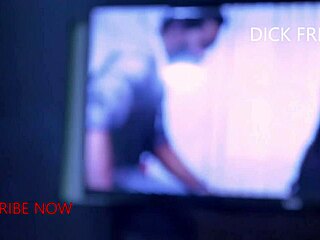 Eather’s quickie turns wet and wild on red sheer fabric