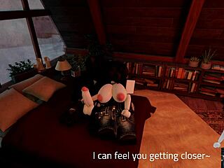 my best friend caught me, then helped with a titty fuck