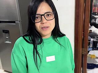 Babe Step-Cousin Estefani in Therapy Anal Session