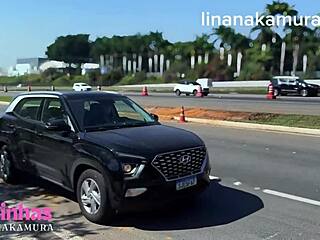 lina nakamura caught taking john coffee's monster cock on street