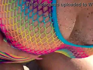 Milf Stunner Shines on the Beach With Big Blonde Assets and Curves