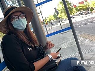 Putalocura - Camila Bow Caught by Torbe, Swallows His Messy Load in Dirty Action