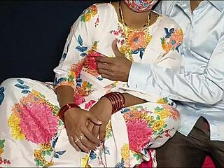 On Valentine’s Day, I gift clothes to my sexy Indian ex-girlfriend for hard fucking.