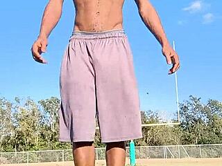 Hey, isn't this brunette fitness babe just the sexiest thing ever?