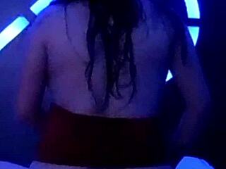 Hey, check out hot wife riding a single guy hard in hotel