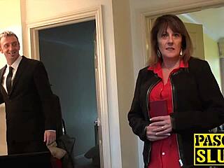 British Milf Submits to Maledom After Intense Blowjob