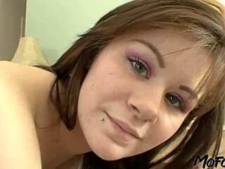 damn! real homemade sex with a sloppy brunette dancer