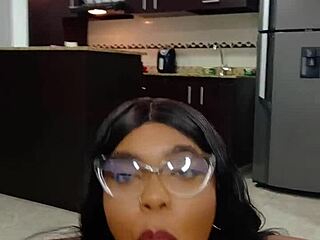 Wow, this cute petite Colombian teen got drilled hard in an amateur model casting! 😍