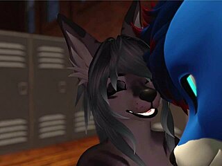 Feel this alpha wolf dominate me at gym!